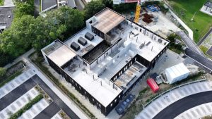 Cherbourg : le chantier du nouvel Institut de santé à l'arrêt, la structure menace de céder