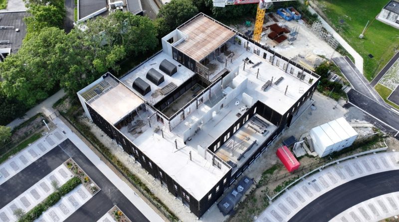 Cherbourg : le chantier du nouvel Institut de santé à l'arrêt, la structure menace de céder