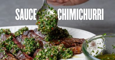 Chimichurri : une sauce délicieuse en 5 minutes !