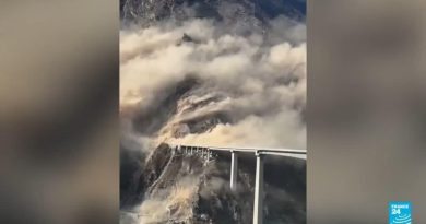 Chine : effondrement d'un pont dans la province du Sichuan