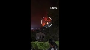 Chine : un spectacle de drones illuminé par des flammes célestes