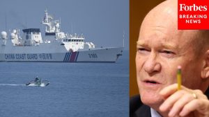 Chris Coons dénonce l'appropriation chinoise en mer de Chine