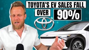 Chute de 90 % des ventes de VE de Toyota aux États-Unis