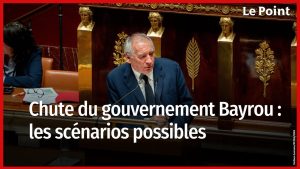 Chute du gouvernement Bayrou : scénarios à envisager
