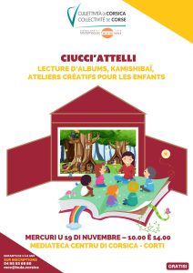 Ciucci’Attelli : Lecture d’albums, kamishibaï, ateliers créatifs pour les enfants - Mediateca Centru di corsica - Corti