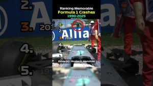 Classement des Accidents Mémorables en F1 ! 🚗💥