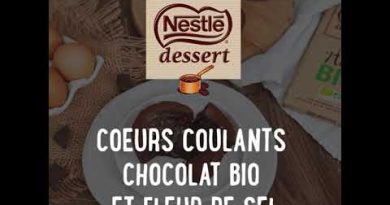 Cœurs coulants au chocolat et fleur de sel - NESTLE DESSERT