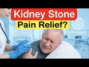 Coliques Rénales : Efficacité des Injections d'Eau Stérile