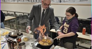 Collège Saint Coeur de Marie de Sillé. 62 élèves en immersion dans les métiers de l'hôtellerie-restauration