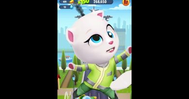 Combat Épique : Eco Angela dans Talking Tom Gold Run 🌿✨