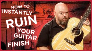Comment abîmer instantanément votre guitare : entretien essentiel