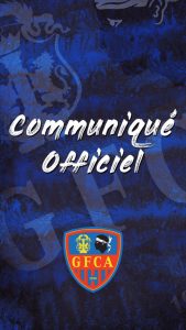 📄 Communiqué officiel – Décision de la FFF concernant la rencontre GFCA / Stade de Reims
