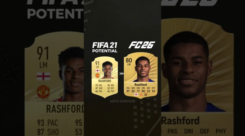 Comparaison entre le potentiel de FIFA 21 et la carte FC 26 !