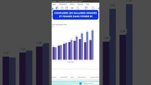 Comparer les salaires Hommes/Femmes avec Power BI