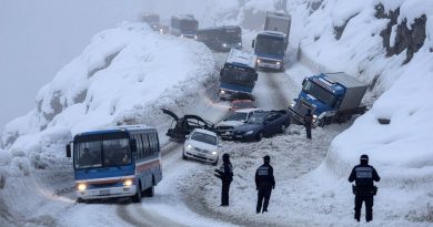 Compilation d'accidents sur routes glissantes en hiver !