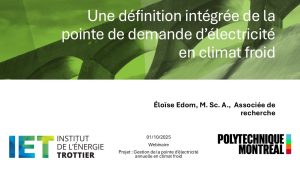 Comprendre la notion de pointe intégrée