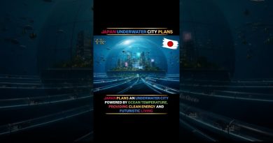 Concept de ville sous-marine au Japon : énergie propre de l'océan