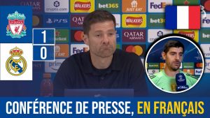 Conférence de presse : Xabi Alonso et Courtois après Liverpool 1-0