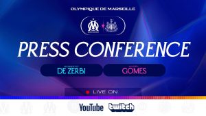 🎙️ Conférence de presse de De Zerbi et Gomes avant #OMNUFC