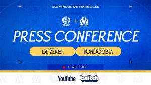 🎙️ Conférence de presse de De Zerbi et Kondogbia avant #OGCNOM