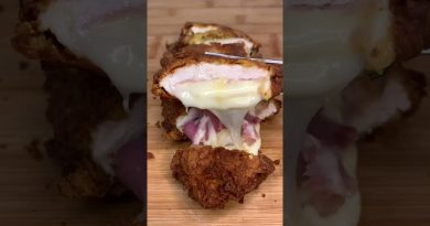 Cordon bleu jambon fromage ultra croustillant : la recette !