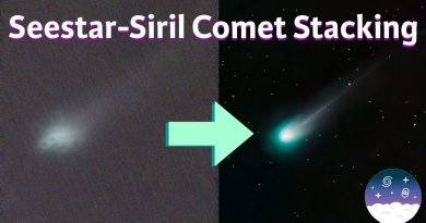 Correction du stacking Seestar Comet dans Siril