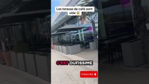 Côte d'Azur : Terrasses vides en pleine saison estivale !