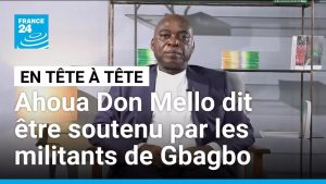Côte d'Ivoire : A. Don Mello affirme le soutien des militants de Gbagbo