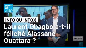 Côte d'Ivoire : Gbagbo a-t-il salué la réélection d'Ouattara ?