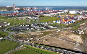 Coup d’envoi du nouveau terminal de ferroutage à Dunkerque