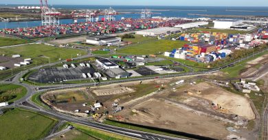 Coup d’envoi du nouveau terminal de ferroutage à Dunkerque
