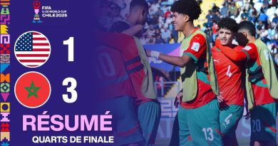Coupe du Monde U-20 FIFA 2025 : Maroc bat États-Unis 3-1
