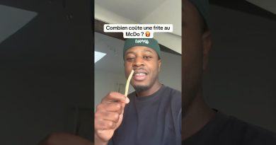 Coût d'une frite chez McDonald's
