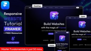 Créez un site web réactif avec Framer | Maîtrisez DVxUI