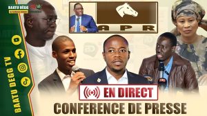 🔴[DIRECT] Conférence de presse APR : État de la nation