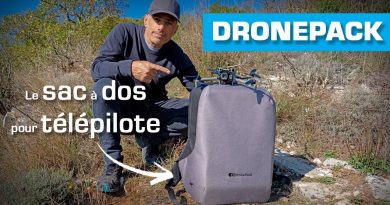DRONEPACK : Le Sac à Dos Idéal pour Télépilotes de Drone