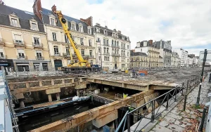 Dans le cœur de Rennes, la Vilaine remontre peu à peu le bout de son nez [Vidéo]
