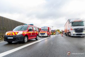 Dans le sens Bordeaux - Poitiers, la RN10 fermée d'urgence à la circulation après un accident de poids lourd