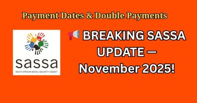 Dates de paiement SASSA novembre 2025 : tout ce qu'il faut savoir !