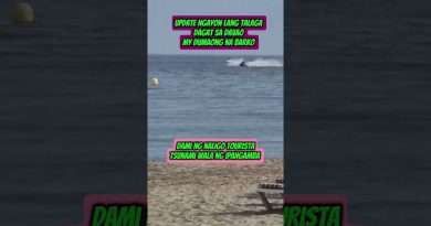 Davao : Un tsunami de touristes à la plage après l'arrivée d'un bateau