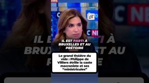 De Villiers dénonce la caste macroniste et ses ministres
