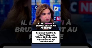 De Villiers dénonce la caste macroniste et ses ministres