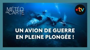 Découverte d'un avion de guerre en pleine chute !