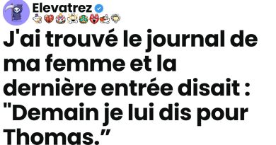 Découverte troublante : le dernier message de ma femme