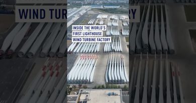 Découvrez la première usine de turbines éoliennes de phare