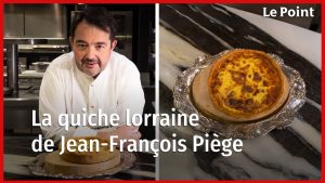 Découvrez la quiche lorraine de Jean-François Piège