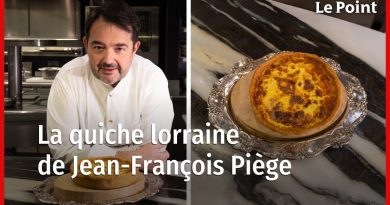 Découvrez la quiche lorraine de Jean-François Piège