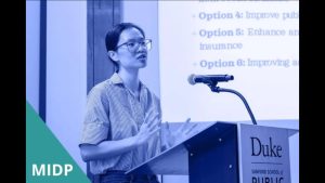 Découvrez le programme de Master en Politique de Développement International de Duke Sanford