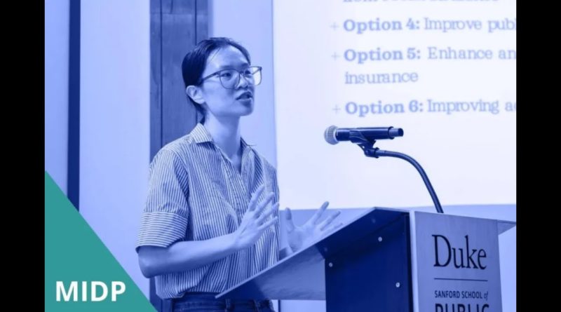 Découvrez le programme de Master en Politique de Développement International de Duke Sanford