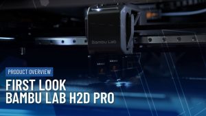 Découvrez le tout nouveau Bambu Lab H2D Pro ! 🚀✨